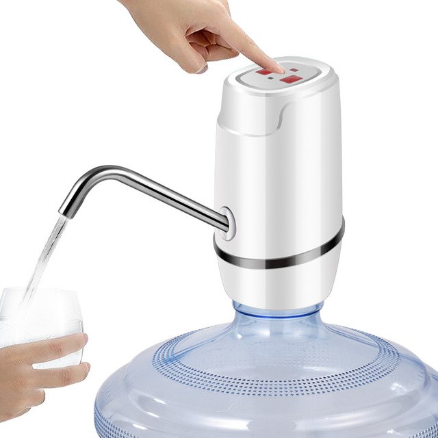 Usb Charge Electric Water Dispenser Portable Gallon Drinking Bottle Switch Smart Wireless Water Pump Water Treatment Appliance