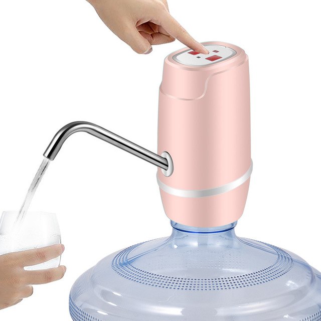 Usb Charge Electric Water Dispenser Portable Gallon Drinking Bottle Switch Smart Wireless Water Pump Water Treatment Appliance