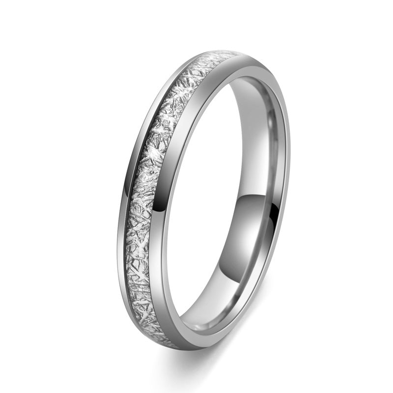 Silver Mist-Pattern Ring For Couples A Stylish Accessory For Both Men And Women