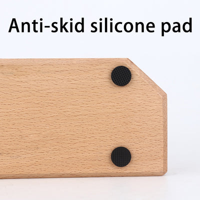 Coffee Machine Handle Bracket Italian Press Powder Pad Cloth Powder Base Solid Wood Coffee Powder Base Appliance
