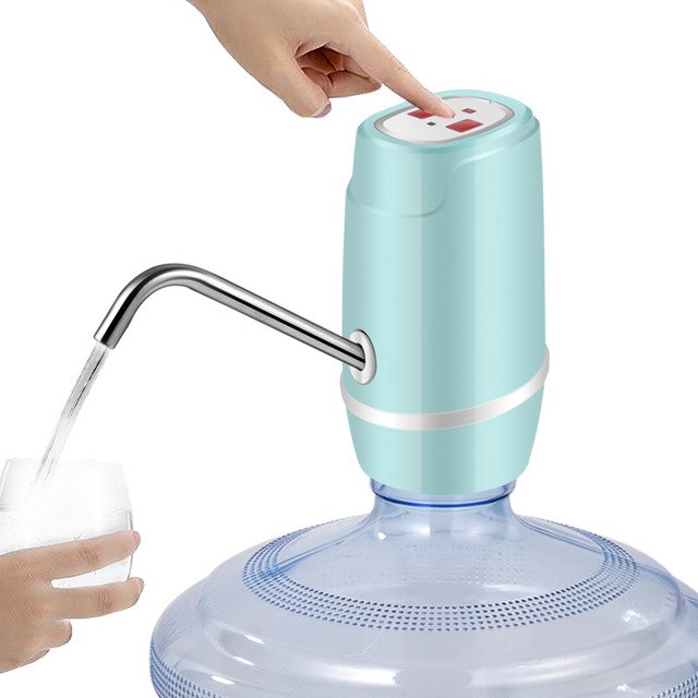 Usb Charge Electric Water Dispenser Portable Gallon Drinking Bottle Switch Smart Wireless Water Pump Water Treatment Appliance