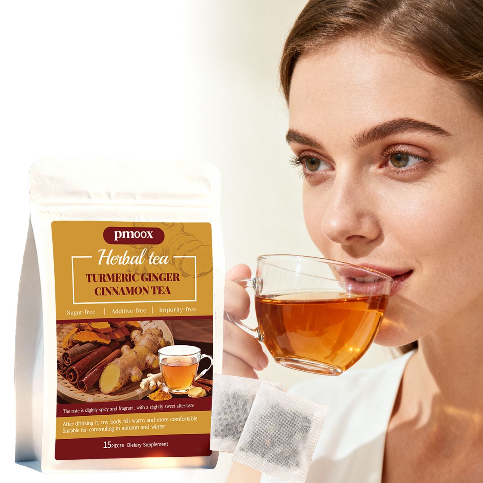 Turmeric Cinnamon Warm Health Tea