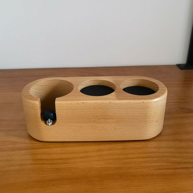 Espresso Press Holder Wooden Press Holder Bar Press Pad Coffee Machine Matching Appliance Handle Press Holder
