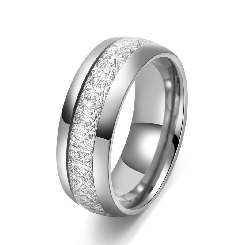 Silver Mist-Pattern Ring For Couples A Stylish Accessory For Both Men And Women